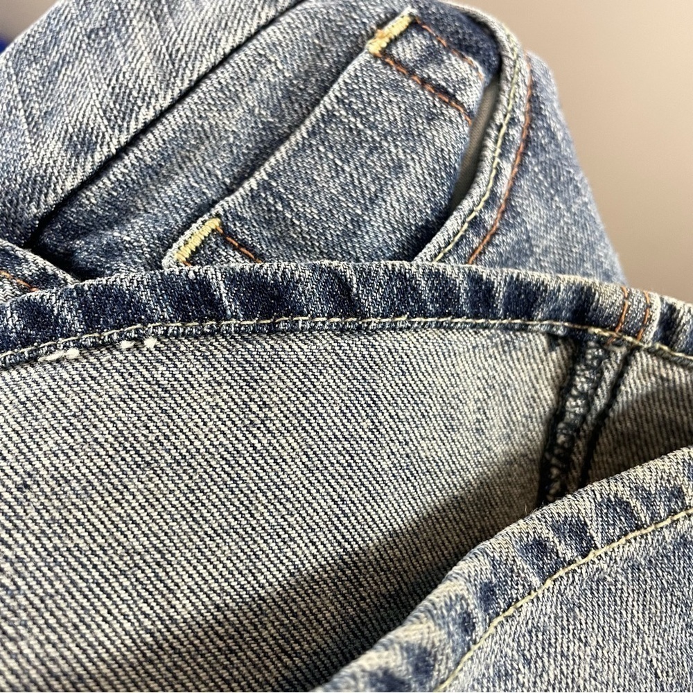 Vtg Silver Jeans Amie Flare Leg Women’s 28/34 Medium Blue Denim Lower Rise Y2k - Picture 9 of 14
